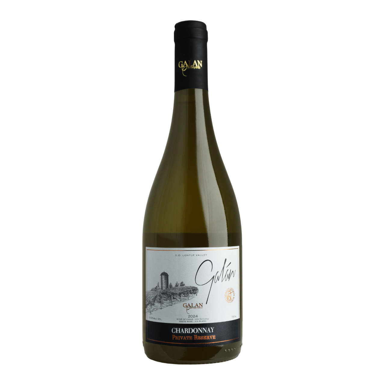 Chardonnay Galan Reserva Privada 1 Botella de 750 ml