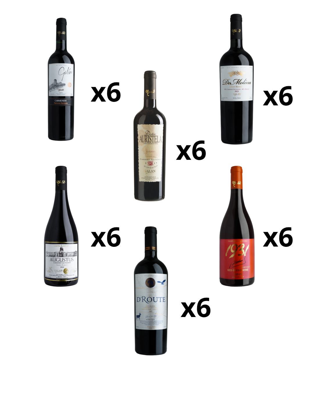 Caja x6 del mismo vino🍷