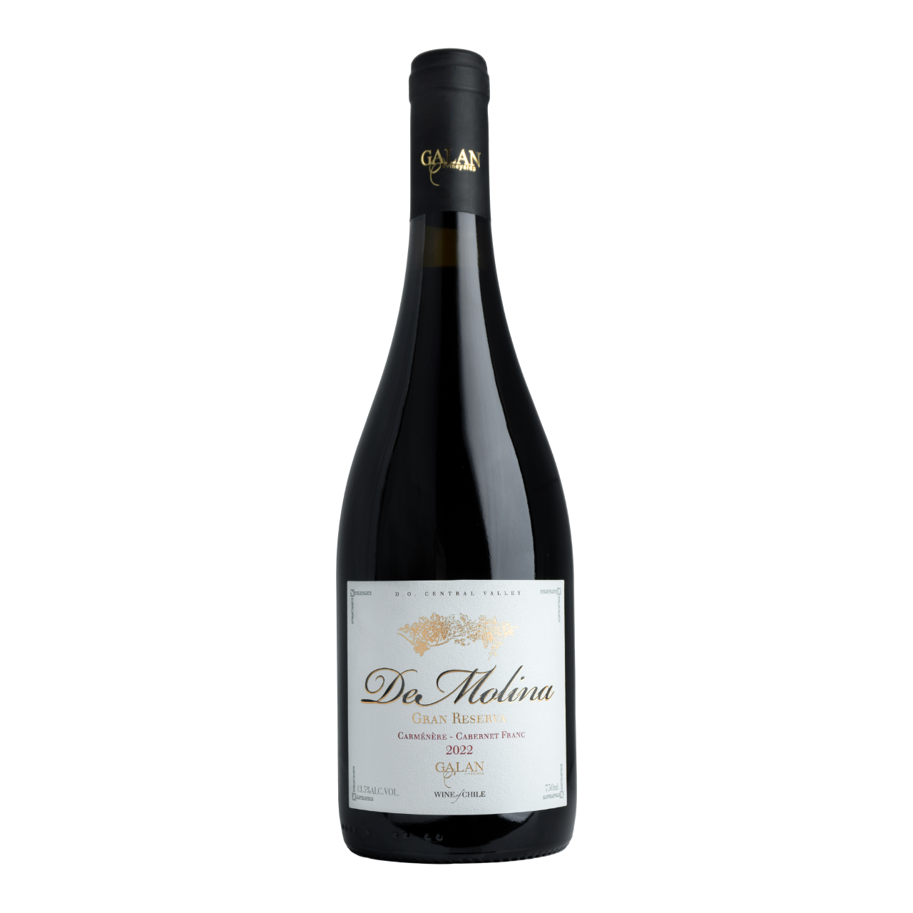 Carmenere Cabernet Franc De Molina Gran Reserva 1 Botella de 750 ml