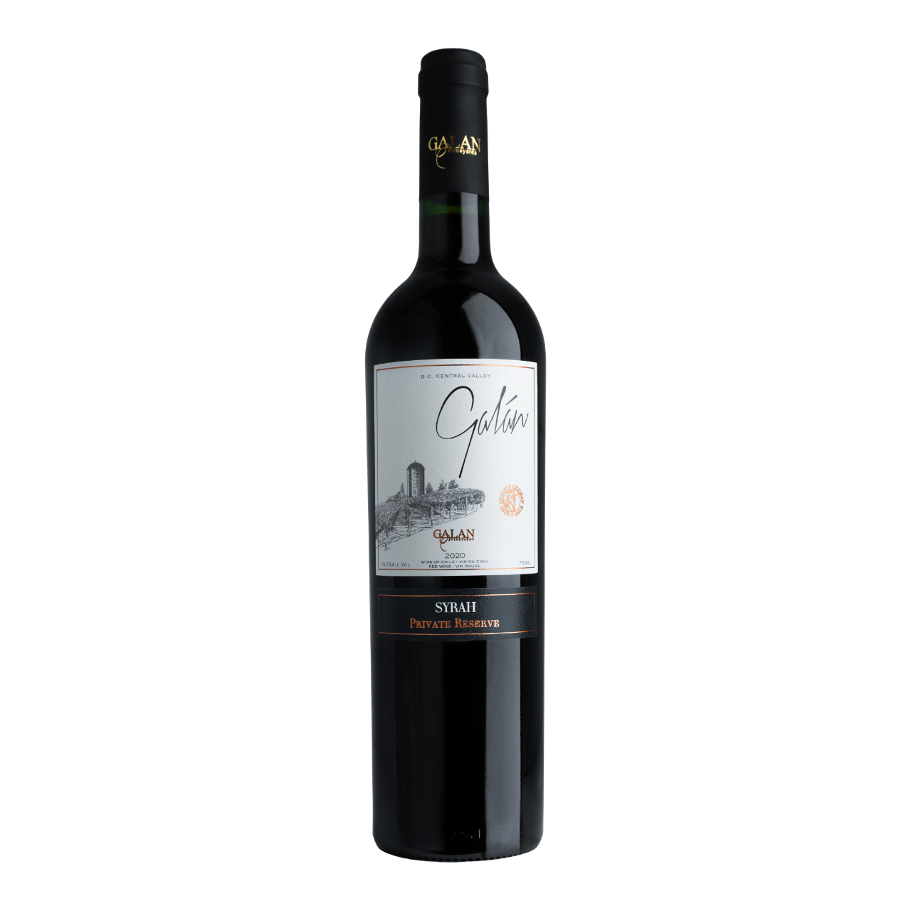6 Botellas Syrah Galan Reserva Privada